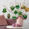 24 Piezas St. Etiquetas de Regalo para el Día de San Patricio Decoración de Ambiente de Festival Irlandés Colgantes