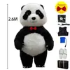 Panda Gigante Urso Polar Fantasia de Mascote Inflável Boneco Inflável Roupa Panda Inflável Pedido de Comércio Exterior
