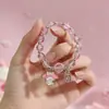 Pulseira Fresca e Delicada de Margarida de Cristal com Doce Design Floral, Estilo de Alta Qualidade Moderno e Único, Joias de Exportação de Yiwu
