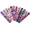 Kpop Chica Cazadora de Demonios Grupo Femenino Anillo a Presión Pulsera de PVC Snap Pulsera Divertida para la Muñeca