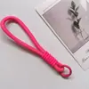 Suministros del Fabricante Lanyard para Teléfono Móvil, Cuerda Trenzada, Cuerda Corta de Color Combinado Antiperdida, Llavero Versátil Hecho a Mano, Cuerda para Altavoz de Tetera