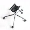 Accesorios de silla de cinco estrellas electrochapados: silla giratoria, silla de computadora, base de silla ejecutiva, armazón, chasis, charola, pistón de gas y ruedas