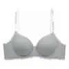 Sutiã Redondo de Pêssego para Mulheres com Seios Pequenos, Efeito Push-Up e Sustentação, Costas Sexy e Bonitas, Pequeno Alvo, Sutiã Sem Costura