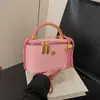 Bolsas de Comércio Exterior2025 Nova Moda Simples Moda Casual Pequena Bolsa Quadrada Transfronteiriça Leve Bolsa de Ombro Transversal de Mão