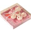 Caja de Regalo Cuadrada para Pastel del Día de San Valentín y el Día de la Madre Taza de Papel para Postre de Pastel Caja de Empaque Portátil Transparente Venta al por Mayor