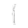 Cuchillo y tenedor de acero inoxidable 304 forjado con mango de trigo y mango grueso en relieve, cuchillo y tenedor para carne, cuchara de postre, vajilla occidental para hotel.