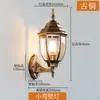 Luminária de parede externa para corredor, varanda, entrada de vila vintage, escada à prova d'água, corredor, parede externa, luminária de parede para pátio, estilo europeu