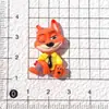 Desenho Animado Postura Sentada Zootopia DIY Grampo de Cabelo Manual Faixa de Cabelo Chaveiro Capa de Celular Cola de Creme Acessórios de Resina
