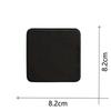 Adesivo de pano bordado preto, adesivo de remendo, decoração, reparo de furo, adesivo de pano, jaqueta de penas, roupas, calças jeans, faça você mesmo, aplique grande