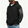 Nueva Sudadera con Capucha y Cremallera de Moda para Hombre con Estampado 3D de Alas de Ángel Transfronterizo de Amazon