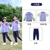 Uniforme escolar de primaria traje de primavera y otoño ropa deportiva traje de tres piezas uniforme de clase para niños de primer grado uniforme de primavera y otoño uniforme de jardín de infantes