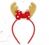 Nueva diadema de cuernos de Navidad fiesta navideña diadema navideña accesorios para el cabello accesorios para actuaciones infantiles venta al por mayor