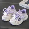 Zapatos para Niñas 2026 Primavera Nuevos Tenis de Dibujos Animados de Moda para Niños, Populares Zapatos Tipo Papá Princess para Niñas, Zapatos para Correr
