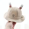 Gorro de bebé primavera y otoño fino para recién nacida sombrero de sol para bebé niña meses pequeños sombrero de pescador lindo para otoño e invierno de hombres y mujeres