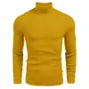 Suéter de cuello alto para hombre de comercio exterior 2022 otoño e invierno suéter europeo y americano para hombre suéter de punto de manga larga Nuevo Verde