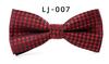 Gravata Borboleta Lisa para Homens, Duas Peças Estilo Britânico Xadrez Listrado Casamento Noivo Padrinho Gravata Borboleta de Poliéster Seda Traje Formal