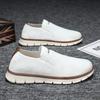 Zapatos de malla para hombre, verano 2024, nuevos zapatos transpirables para hombre, zapatos sin cordones, zapatillas casuales transpirables para hombre