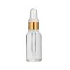 Frasco de Vidro Transparente para Óleo Essencial, Frasco Especial para Óleo de Massagem, Conta-gotas com Ponta de Plástico, Frasco para Líquido de Essência, Frasco Vazio, Frasco Vazio para Embalagem Cosmética