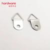 Metal à prova de ferrugem e resistente à corrosão gancho triangular de furo único peça de suspensão de corda de arame para porta-retratos fivela de suspensão hardware para ponto cruz gancho de suspensão