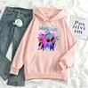 Multicolor En Stock Sudadera KPop Cazadores de Demonios Huntrix Anime Holgada Unisex Cruz