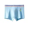 Ropa interior para niños, Malla de seda helada, Estilo fino de verano, Estampado de dinosaurios, Calzoncillos tipo bóxer para niños medianos y grandes, Boxer para estudiantes, Comercio exterior