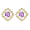 Librito Rojo Explosiones s9 Aretes de Espato Natural Plata S925 con Incrustaciones de Nácar Viento de Corte Aretes Retro Joyería al Por Mayor