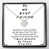 Moda Transfronteriza Estilo Lujo Ligero Trébol de Cuatro Hojas con Tarjeta de Bendición Collar de Regalo Cadena Sencilla de Diamante Corazón Eterno para la Clavícula