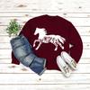 Sudadera de cuello redondo de estación independiente de Amazon Chaqueta europea y americana Manga larga Estampado ebay es la venta al por mayor de comercio exterior de Wei Yi