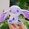 Colgante de Muñeco Stitch Juguete de Peluche de Dibujos Animados Llavero Muñeca Colgante para Mochila Escolar Regalo de Cumpleaños para Pareja Venta al por Mayor