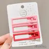 Pinzas para el cabello coloridas, artísticas y coquetas modelo 2025, pinzas de pico de pato estilo universitario para chicas dulces, pasadores para el cabello de estudiante, accesorios para el cabello de alto valor