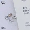 Pedras de Strass para Unhas Estilo Japonês da Moda, Brilhantes K9 Branco Irregular com Base Pontiaguda Multifacetado Réplica 1:1 Decorações de Strass para Unhas Usáveis