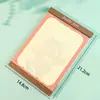 Nuevo portapapeles A5 de gato manzana de dibujos animados con clips, un bloc de notas lindo y elegante para niñas, perfecto para tomar notas