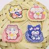 Sofá de Dibujos Animados Acostado Estiloso Divertido Personaje Sanrio Pasador para el Cabello Broche Accesorios de Joyería Lámina Acrílica para Niños