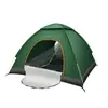 Venta al por mayor de fábrica tienda de campaña para exteriores 3-4 personas tienda automática 2 personas individual y doble plegable tienda de campaña portátil para acampar al aire libre