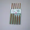 Palillos de Hierro Diez Pares Nuevos Chinos para Adultos Palillos de Hierro Dorados Palillos de Bambú Venta al por Mayor Palillos de Madera Hogar Alto Valor