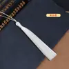 Colgante de Borla de 13 cm Estilo Antiguo Chino Broche Hanfu Adorno Colgante para Bolsita de Té Bolsita de Borla Colgante de Borla