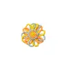 Estilo Fresco de Verano Color Mori Combinación de Colores Perla Flor Margarita Clip Lateral DIY Pendientes Zapatos con Agujero Zapatos de Gelatina Zapatos Accesorios de Flor