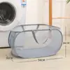 Almacenamiento y Organización Cesta de Lavandería Plegable Amazon Más Vendido Hogar Baño Almacenamiento Portátil Creativo Cesta para Ropa Sucia Cesta para Ropa Sucia
