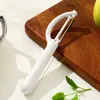 Cuchillo pelador, cuchillo de afeitar, cuchillo de cocina, multifuncional, de acero inoxidable, para fruta, cuchillo pelador, cortador de melón, pelador de patatas.
