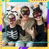 Máscaras de Papel Raspadinha de Halloween Herói Personalizado Animal da Selva Sereia Fantasia Atividade Festa Presente Máscara DIY