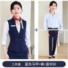 Cliente de Taiwan guia de compras macacão colete profissional camisa terno feminino verão alta qualidade beleza médica guia médico oral vestuário de trabalho