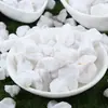 40 jin de seixos brancos naturais para paisagismo, pavimentação de jardins, vasos de flores, aquários, pavimentação de suculentas e construção com paralelepípedos.