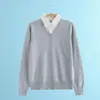 En Stock Mayorista Jk Uniforme Estudiante Suéter de Punto con Cuello en V de Manga Larga Estilo Escuela Japonesa Unisex Suéter Jk
