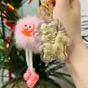 Año del Caballo Oro Puro 999 Caballo de las Cinco Bendiciones Colgante de Peluche Gato de la Suerte Llavero Colgante para Bolso Regalo Promocional