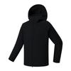 Chaqueta de Capa Blanda para Exteriores de Mismo Estilo Niaojia para Pareja de Hombres, Forrada de Polar, Impermeable, Cortavientos, con Capucha para Senderismo al Aire Libre de Mujeres, Tridimensional