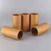 Tubo de papel kraft tubo redondo de cartón duro tubo para pósteres tubo hueco tubo para dibujos tubo de almacenamiento tubo para caligrafía y pintura núcleo de tubo de papel embalaje de tubo de papel