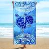 Temu Xiyin Tiktok Dropshipping en el Extranjero Popular Verano Junto al Mar Toalla de Baño Absorbente de Sudor Toalla de Playa de Microfibra