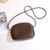 Comercio Exterior Transfronterizo Bolso Pequeño Retro de Cuero Suave Simple para Mujer 2026 Nuevo Bolso Pequeño Versátil de Hombro Cruzado