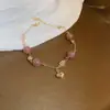Pulsera de diamantes cuadrados, diseño elegante y moderno de la marca coreana Flu, pulsera delicada y con sentido de la moda, pulsera de celebridades de Internet, recién llegada para mujeres.
