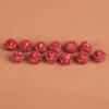 Zodíaco Roxo Sand Beads DIY Jóias Acessórios Alto Conteúdo Roxo Ouro Sand Zodiac Beads
